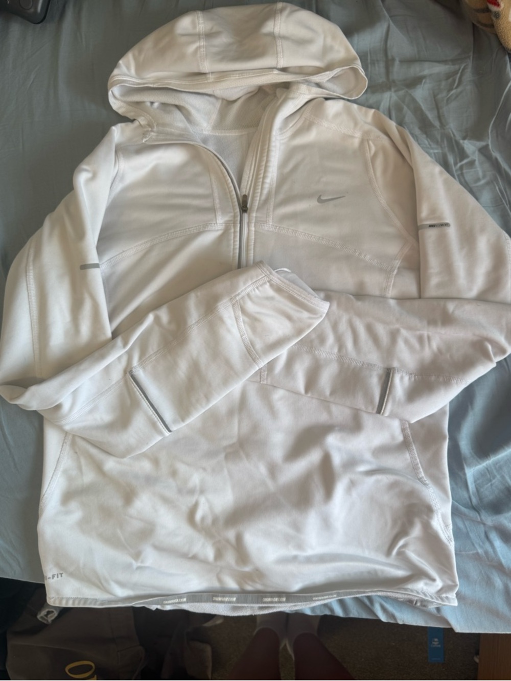 Nike Light Gray Dri-FIT Performance Jacket